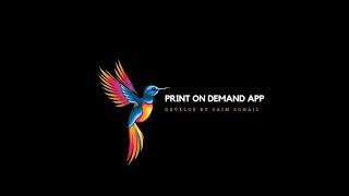 My Shopify Print on Demand App