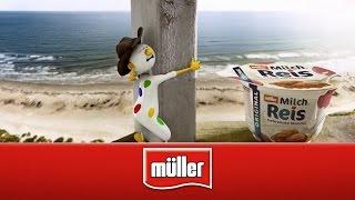 Müller Milchreis mit gebrannten Mandeln Werbespot | Alles Müller, oder was? - Werbung