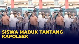 Video Viral Siswa SMA Tantang Duel Kapolsek, Begini Faktanya!