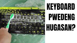 Keyboard Pwedeng Hugasan?