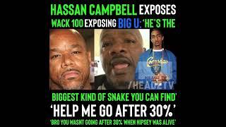  Hassan Campbell exposes Wack 100 talking down on Big #wack100 #bigu #clubhouse