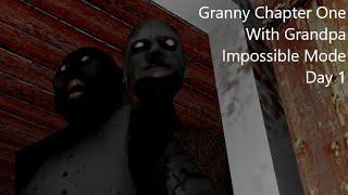 Granny Chapter One With Grandpa In Impossible Mode (Grandpossible) On Day 1