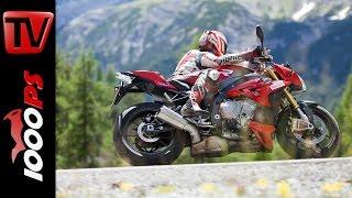 BMW S 1000 R Test 2014 - Test in den Alpen