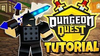 *TUTORIAL* HOW TO PLAY DUNGEON QUEST!? ROBLOX