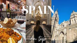  spain travel vlog 2022madrid & toledo ️ travel under budget ️sunniest city in europe |西班牙旅行