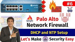 Day 6 Palo Alto Firewall Complete Course | DHCP Setup on Palo Alto Firewall with Example #paloalto