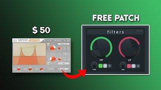 Don't buy filter plugins. Save $50 and use this patch. [FREE DOWNLOAD]