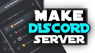 How to make Discord Server on Android | Setup guide tutorial | Techie Harsh