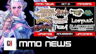 MMO News 10/10 – Throne and Liberty, LoA Tier4, Black Desert, Dragon Nest, TERA, ToS & More!