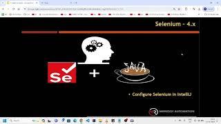 3 Selenium - Java - Configure Selenium in IntelliJ - Manual Configuration - Auto Configuration