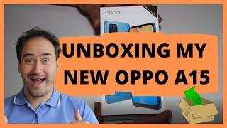 UNBOXING MY NEW OPPO A15 MOBILE PHONE