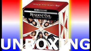 Resident Evil 6 Movie Collection 4K Steelbook Unboxing