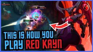 STEP BY STEP HOW TO PLAY RED KAYN IN SEASON 14 (SPLIT 2)