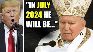 5 Mins Ago!The Last Words Of Pope John Paul II about Donald Trump Before His Death Shocked The World