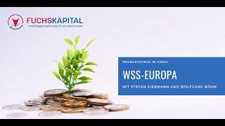 Produktcheck im Video: WSS Europa - renditestarker Mischfonds