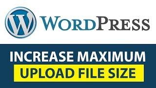 How To Increase Maximum Upload File Size In Cpanel (2019)