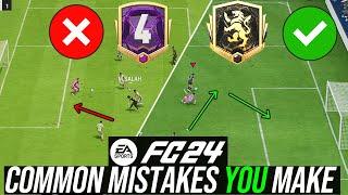 FC 24 - MISTAKES That YOU Make That ELITE Players Do Not (Rank 1 / Elite Division TUTORIAL)