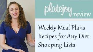 PlateJoy Review: Meal Planning Made EASY!  100s of Recipes for Any Diet- Keto, Paleo, Vegan