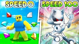 I Went From *NOOB* To *PRO* With CHROME SONIC in Roblox Sonic Speed Simulator