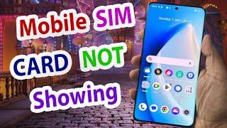 Mobile Sim Card not showing in Tamil / How To Fix Sim Card Not Working in Tamil