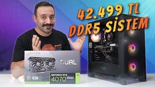 TAM İSTEDİĞİNİZ GİBİ DDR5'Lİ ASUS RTX 4070 SUPER PC TOPLAMA REHBERİ