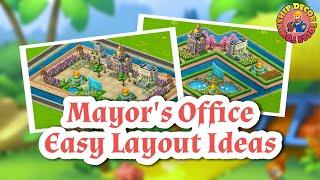 Mayor's Office Easy Layout Ideas || Township ||