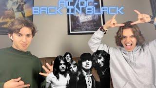 Twins React To AC/DC- Back In Black!!!