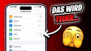 Wenn du an deinem iPhone keinen VPN nutzt...