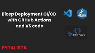 Deploy Storage Account with Bicep and GitHub Actions CI/CD [VS code]