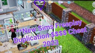 Sims FreePlay **NEW** Duplication/$imRich Glitch (Cheat) 2023