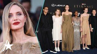 Angelina Jolie STUNS At Venice Film Festival & Talks Family