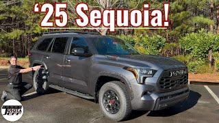 2025 Sequoia TRD Pro Built to Impress On Road and Off!