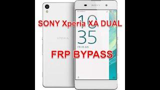 FRP REMOVE | Sony Xperia XA DUAL (F3112) 7.0 Google Account bypassed