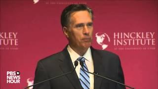 Watch Mitt Romney's full speech: ‘Trump is a phony, a fraud’