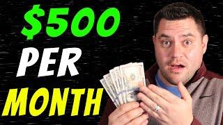 Earn An Extra $500 Per Month - Everybody Should Start here! (NOT STIMULUS)