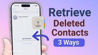 How to Retrieve Contacts from iPhone 2024