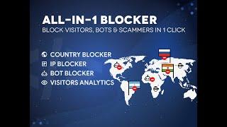 Blocky: IP & Country Blocker For Wix Sites: Block Country, Visitors Analytics, Block IP Address Bots