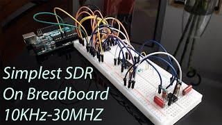 Simple SDR receiver (10kHz-30MHz)