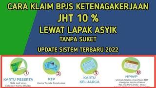 Cara mencairkan bpjs ketenagakerjaan 10% online terbaru 2022