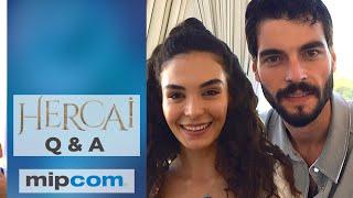 Hercai  Cast Q&A Mipcom  Akin Akinozu speaking English   English   2019