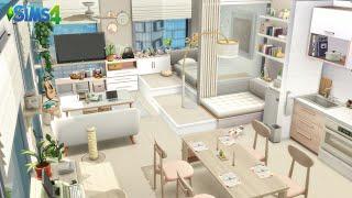 SMALL COZY APARTMENT ️ | No CC | The Sims 4 Stop Motion Build