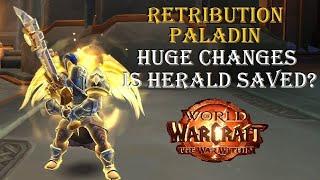 The War Within - Retribution Paladin Herald of the Sun Buffs and bugfixes