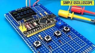 how to make mini oscilloscope, using Arduino nano ,dfrobot