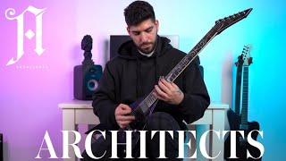 Architects - ״Brain Dead (feat. House of Protection)״ -  Guitar Cover + Tabs (New Song 2025)