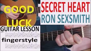 SECRET HEART - RON SEXSMITH fingerstyle GUITAR LESSON