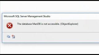 The database is not accessible | Database in restoring state ( SQL server )
