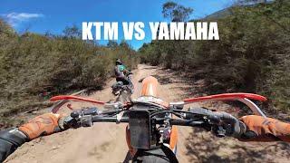 KTM 500 vs YAMAHA 700 - OPEN ROADS 2024 DAY TWO!