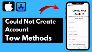 Could Not Create Account Your account cannot be created at this time - Apple ID Problem (Full Guide)