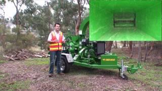 Red Roo delivers a Red Roo 1260 Chipper to Holmesglen TAFE