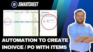 Smartsheet - Automation for Invoice / Purchase Order using multiple rows (lines)